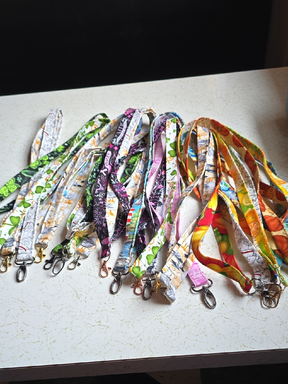 Various Newfoundland Hand Made Lanyards.